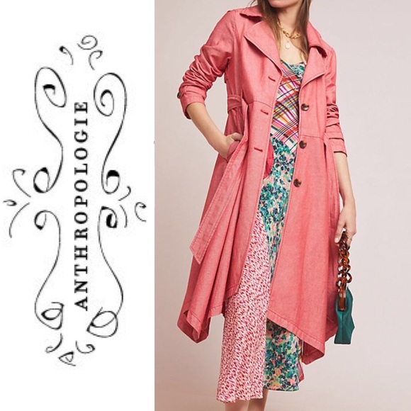 Anthropologie Jackets & Blazers - Darling Anthropology Trench Coat, Size M